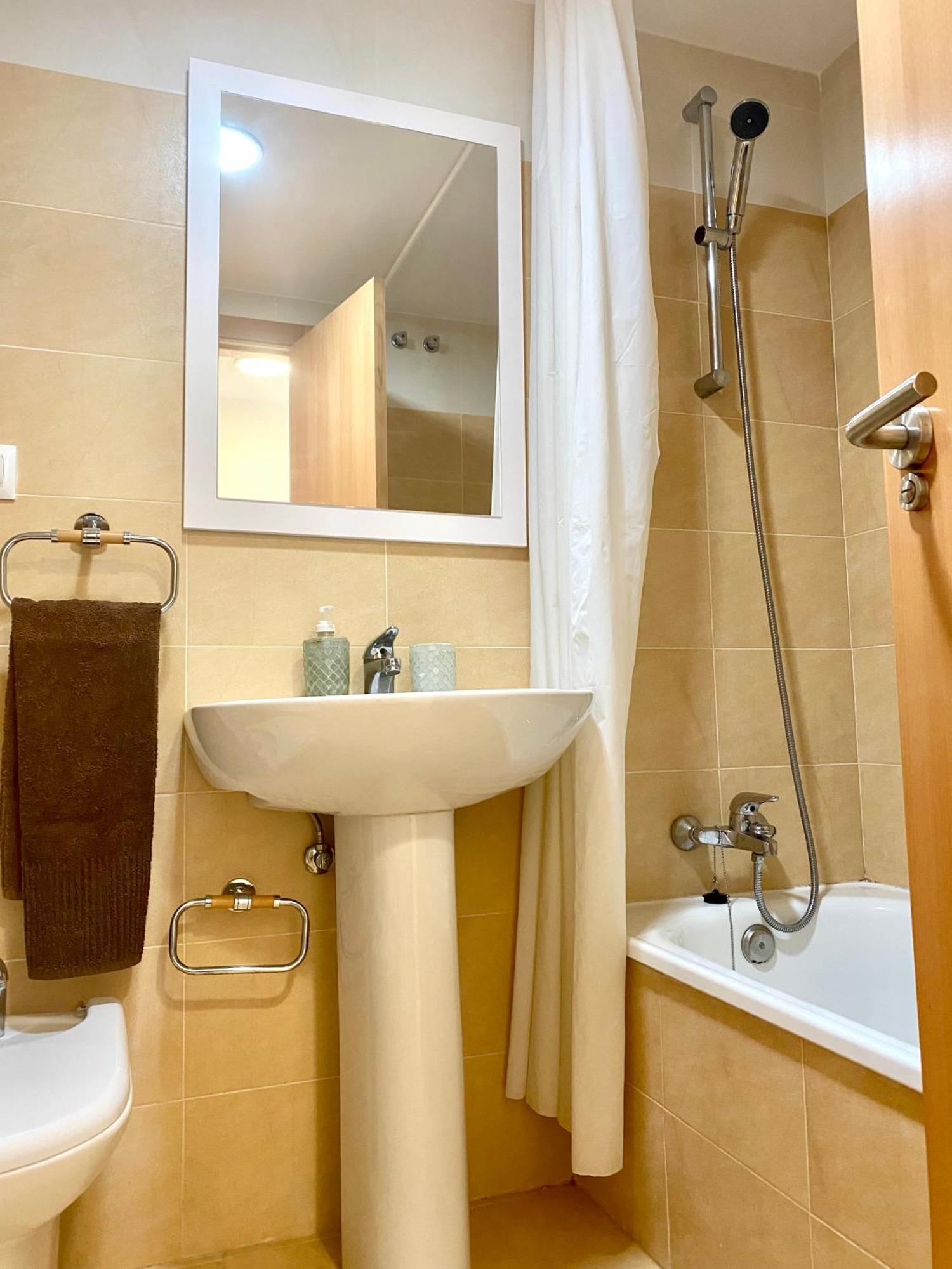 Precioso Apartamento En Primera Linea De Playa Сан-Блас Экстерьер фото